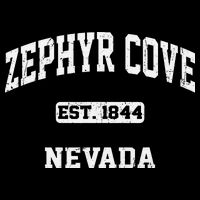 Zephyr Cove Nevada NV vintage State Athletic style Womens T-Shirt