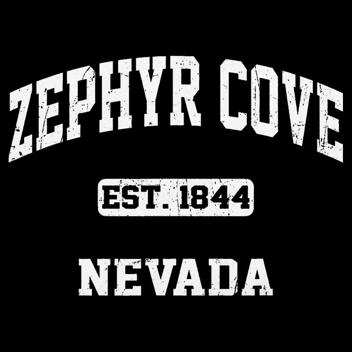 Zephyr Cove Nevada NV vintage State Athletic style Womens T-Shirt
