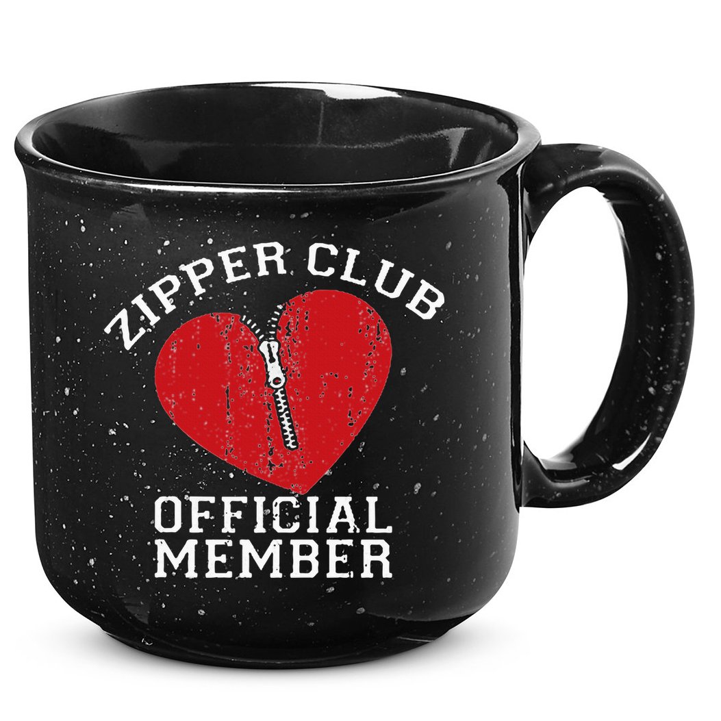 Zipper Club Open Heart Surgery Recovery Novelty 15oz Campfire Ceramic Mug
