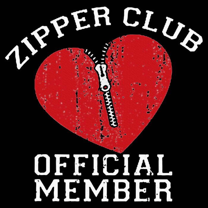 Zipper Club Open Heart Surgery Recovery Novelty Drawstring Bag