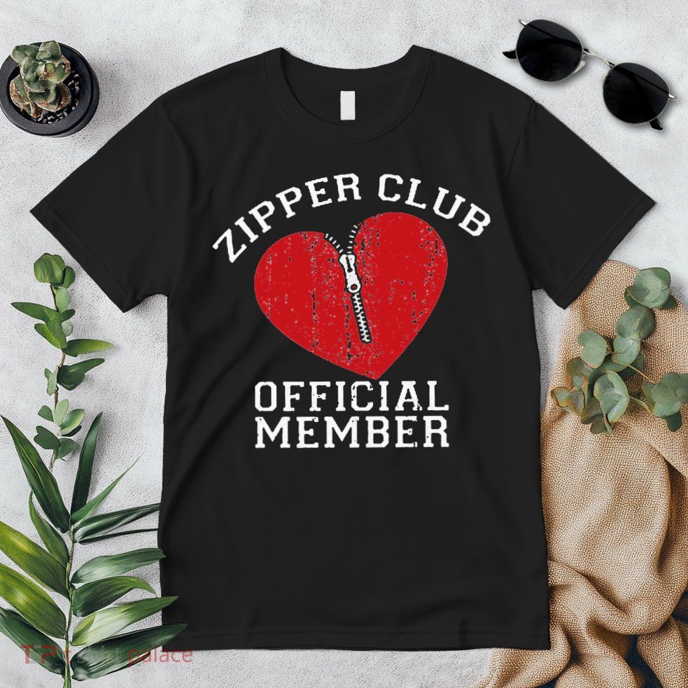Zipper Club Open Heart Surgery Recovery Novelty Premium T-Shirt