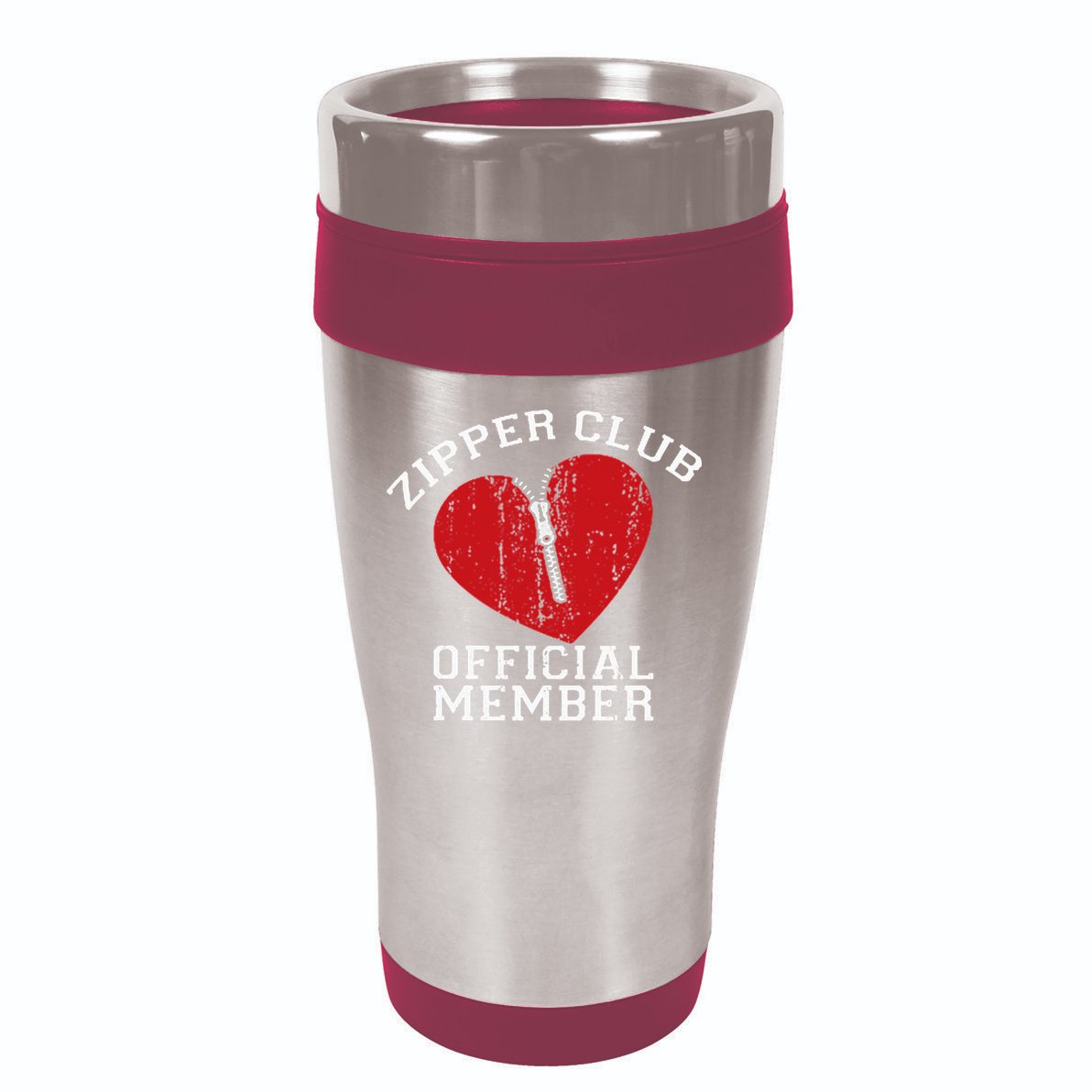 Zipper Club Open Heart Surgery Recovery Novelty 16oz Travel Tumbler