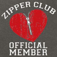 Zipper Club Open Heart Surgery Recovery Novelty Cotton Canvas Backpack