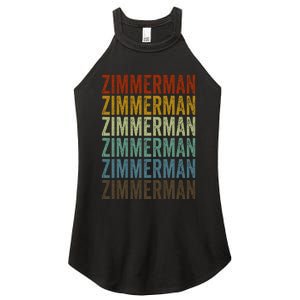 Zimmerman City Retro Women's Perfect Tri Rocker Tank