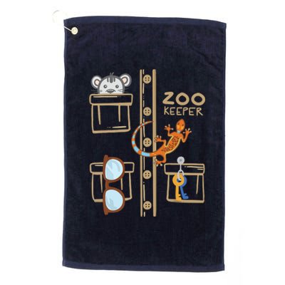 Zookeeper Costume Shirts Halloween Jungle Explorer Platinum Collection Golf Towel