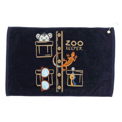 Zookeeper Costume Shirts Halloween Jungle Explorer Grommeted Golf Towel