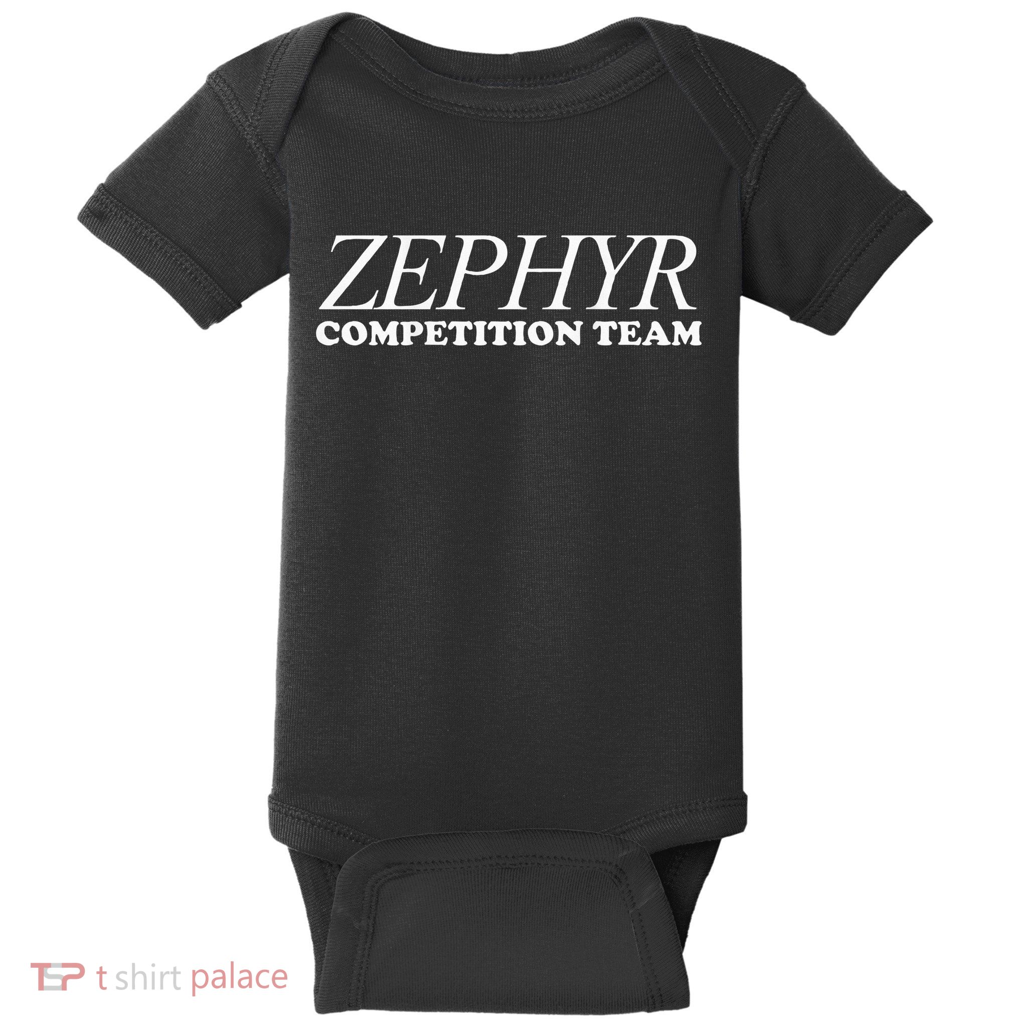 Zephyr Competition Team Skater Surfer 70S Baby Bodysuit