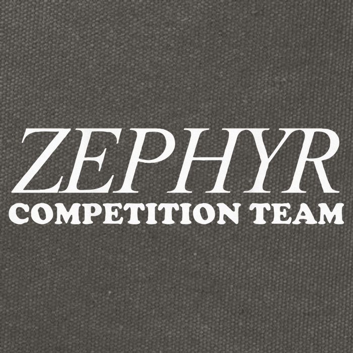 Zephyr Competition Team Skater Surfer 70S Cotton Canvas Backpack
