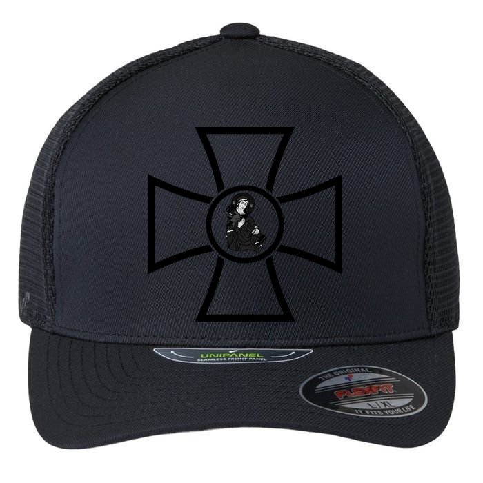 Zelensky Cross Ukrainian St. Javelin Protector Of Ukraine Flexfit Unipanel Trucker Cap