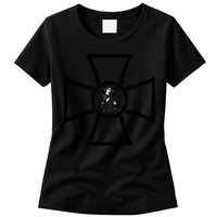 Zelensky Cross Ukrainian St. Javelin Protector Of Ukraine Womens T-Shirt