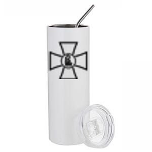 Zelensky Cross Ukrainian St. Javelin Protector Of Ukraine Stainless Steel Tumbler