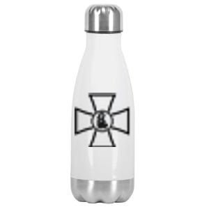 Zelensky Cross Ukrainian St. Javelin Protector Of Ukraine Stainless Steel Insulated Water Bottle