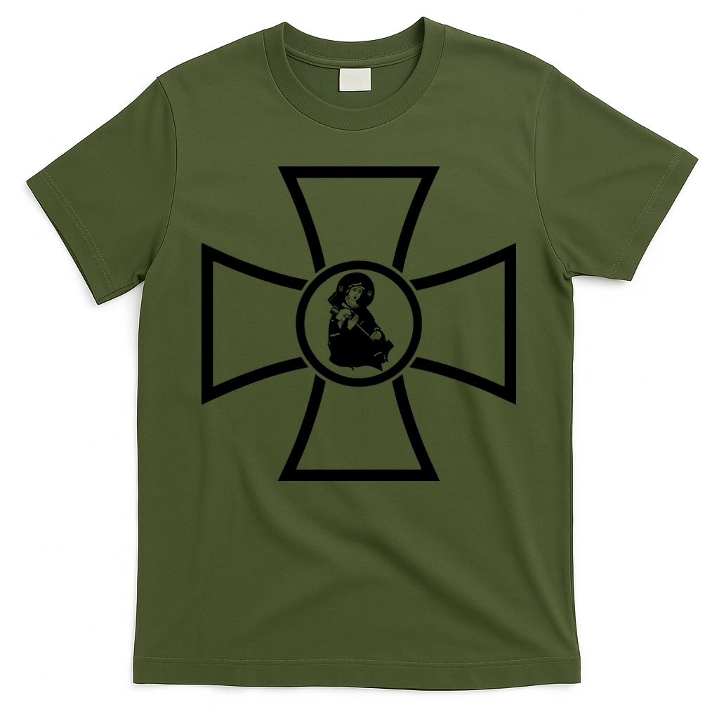 Zelensky Cross Ukrainian St. Javelin Ukraine Coat Of Arms T-Shirt