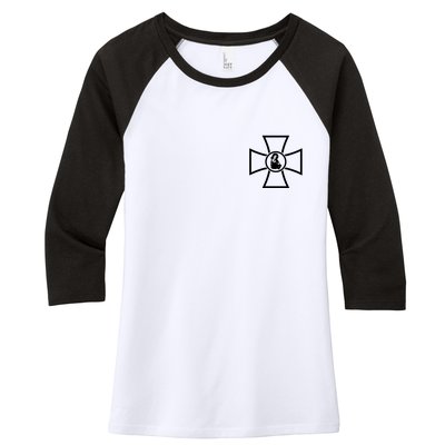 Zelensky Cross Ukrainian St. Javelin Ukraine Coat Of Arms Women's Tri-Blend 3/4-Sleeve Raglan Shirt