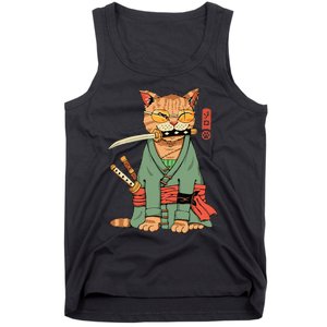 Zoro Cat Warrior Tank Top