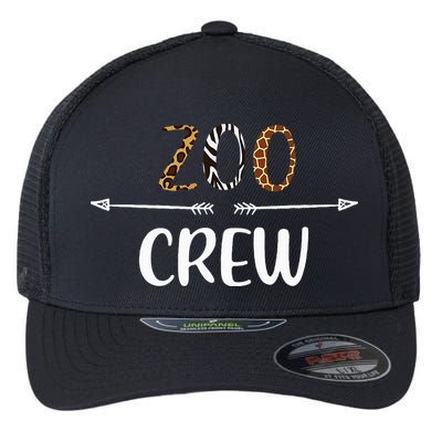 Zoo Crew Zoo Matching Family Zoo Animals Flexfit Unipanel Trucker Cap
