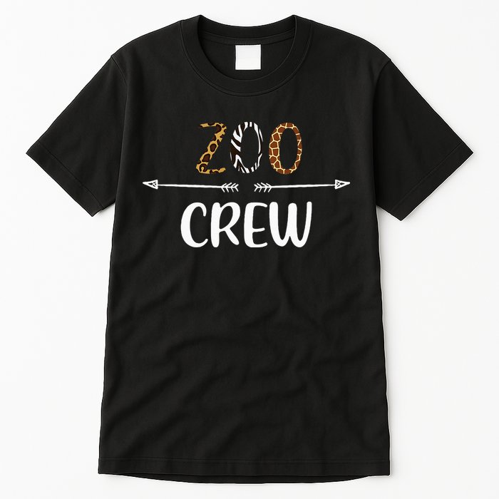 Zoo Crew Zoo Matching Family Zoo Animals Tall T-Shirt