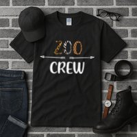 Zoo Crew Zoo Matching Family Zoo Animals Tall T-Shirt