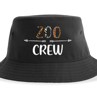Zoo Crew Zoo Matching Family Zoo Animals Sustainable Bucket Hat