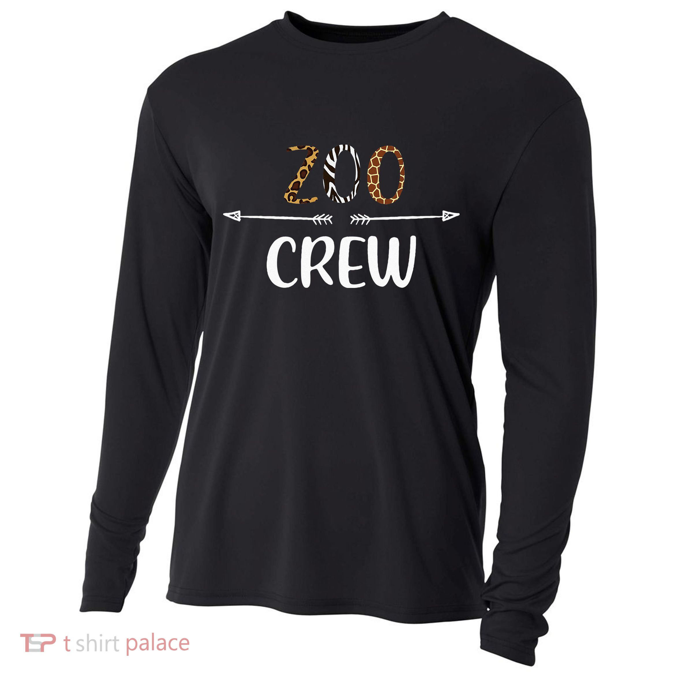 Zoo Crew Zoo Matching Family Zoo Animals Cooling Performance Long Sleeve Crew