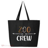 Zoo Crew Zoo Matching Family Zoo Animals 25L Jumbo Tote