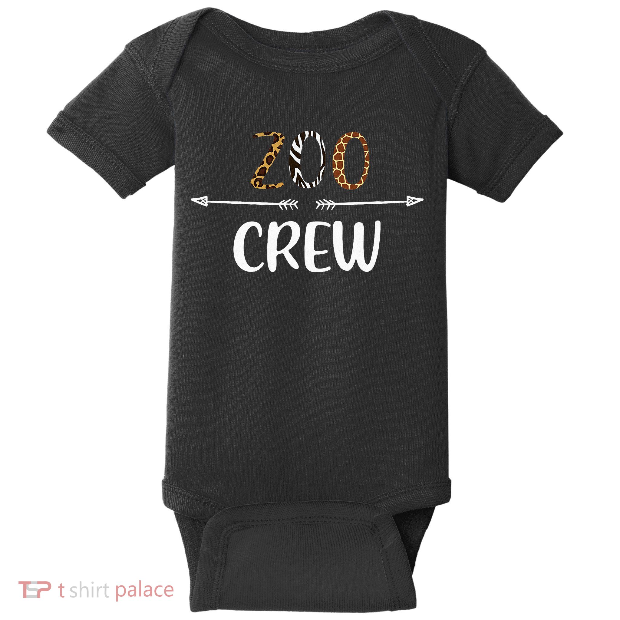 Zoo Crew Zoo Matching Family Zoo Animals Baby Bodysuit