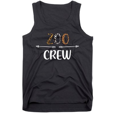Zoo Crew Zoo Matching Family Zoo Animals Tank Top