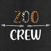 Zoo Crew Zoo Matching Family Zoo Animals Golf Towel