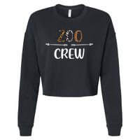 Zoo Crew Zoo Matching Family Zoo Animals Cropped Pullover Crew