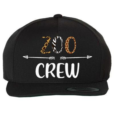 Zoo Crew Zoo Matching Family Zoo Animals Wool Snapback Cap