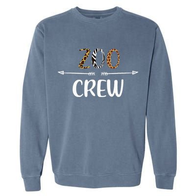 Zoo Crew Zoo Matching Family Zoo Animals Garment-Dyed Sweatshirt