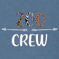 Zoo Crew Zoo Matching Family Zoo Animals Garment-Dyed Sweatshirt