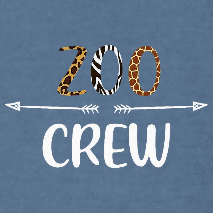 Zoo Crew Zoo Matching Family Zoo Animals Garment-Dyed Sweatshirt