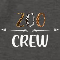 Zoo Crew Zoo Matching Family Zoo Animals Vector Backpack