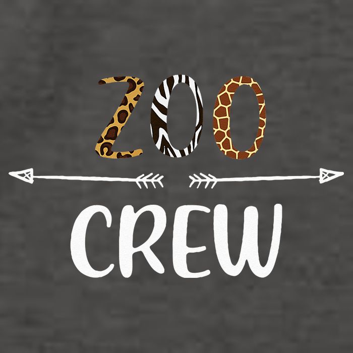 Zoo Crew Zoo Matching Family Zoo Animals Vector Backpack
