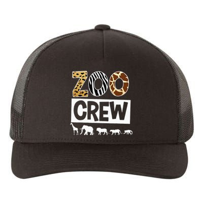 Zoo Crew Zookeeper Safari Wildlife Animal Lover Costume Yupoong Adult 5-Panel Trucker Hat