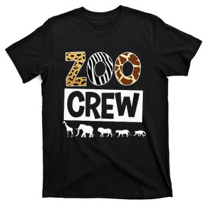 Zoo Crew Zookeeper Safari Wildlife Animal Lover Costume T-Shirt