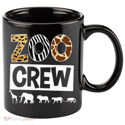 Zoo Crew Zookeeper Safari Wildlife Animal Lover Costume 11oz C Handle Ceramic Mug