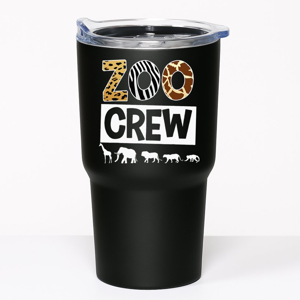 Zoo Crew Zookeeper Safari Wildlife Animal Lover Costume Tumbler