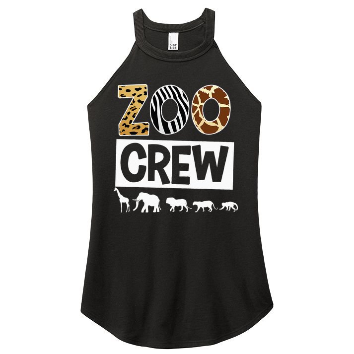 Zoo Crew Zookeeper Safari Wildlife Animal Lover Costume Women's Perfect Tri Rocker Tank