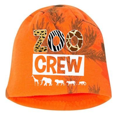 Zoo Crew Zookeeper Safari Wildlife Animal Lover Costume Kati - Camo Knit Beanie