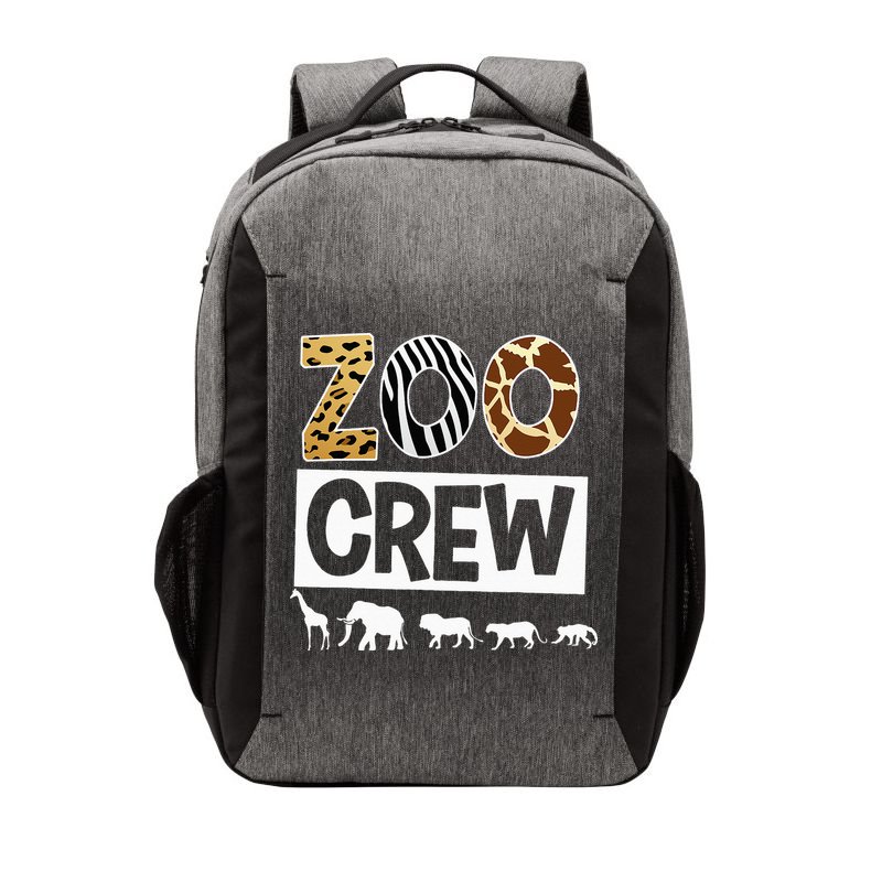 Zoo Crew Zookeeper Safari Wildlife Animal Lover Costume Vector Backpack
