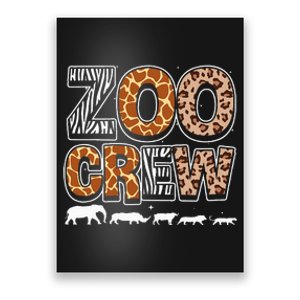 Zoo Crew Zookeeper Costume Wild Print African Animal Keeper Poster