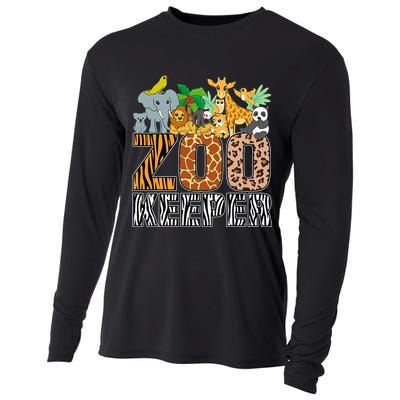 Zookeeper Costume Zebra Wild Print African Animal Keeper Cooling Performance Long Sleeve Crew