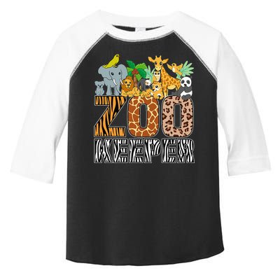 Zookeeper Costume Zebra Wild Print African Animal Keeper Toddler Fine Jersey T-Shirt
