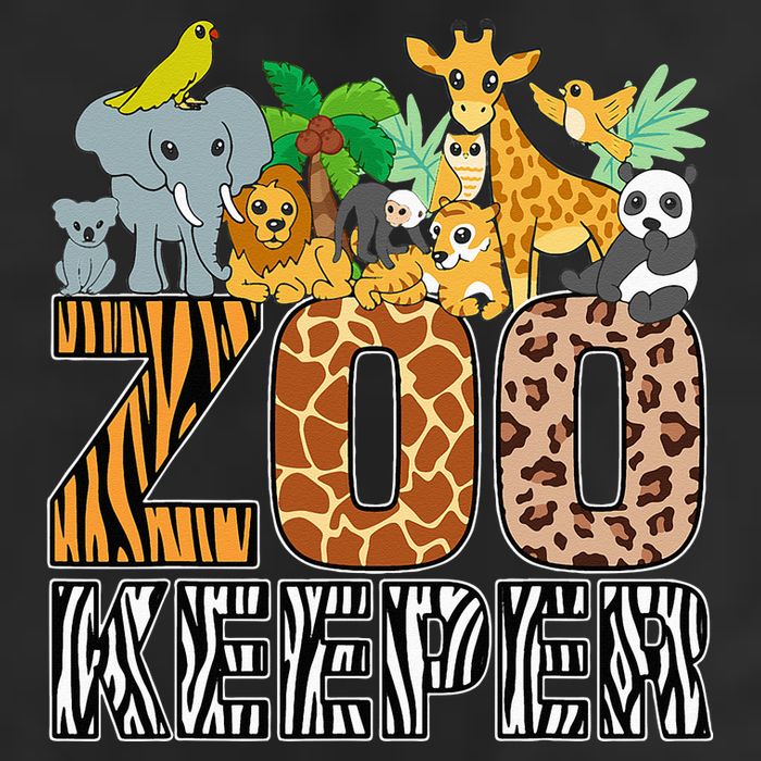 Zookeeper Costume Zebra Wild Print African Animal Keeper Golf Towel