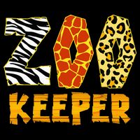 Zookeeper Costume Zoo Keeper African Safari Trip Zebra Cooling Performance Crew T-Shirt
