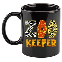 Zookeeper Costume Zoo Keeper African Safari Trip Zebra 11oz C Handle Ceramic Mug