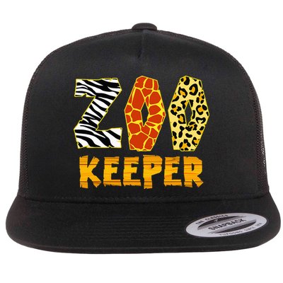 Zookeeper Costume Zoo Keeper African Safari Trip Zebra Flatbill Hat