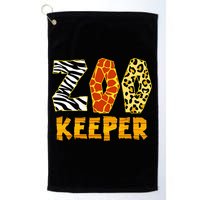 Zookeeper Costume Zoo Keeper African Safari Trip Zebra Golf Towel